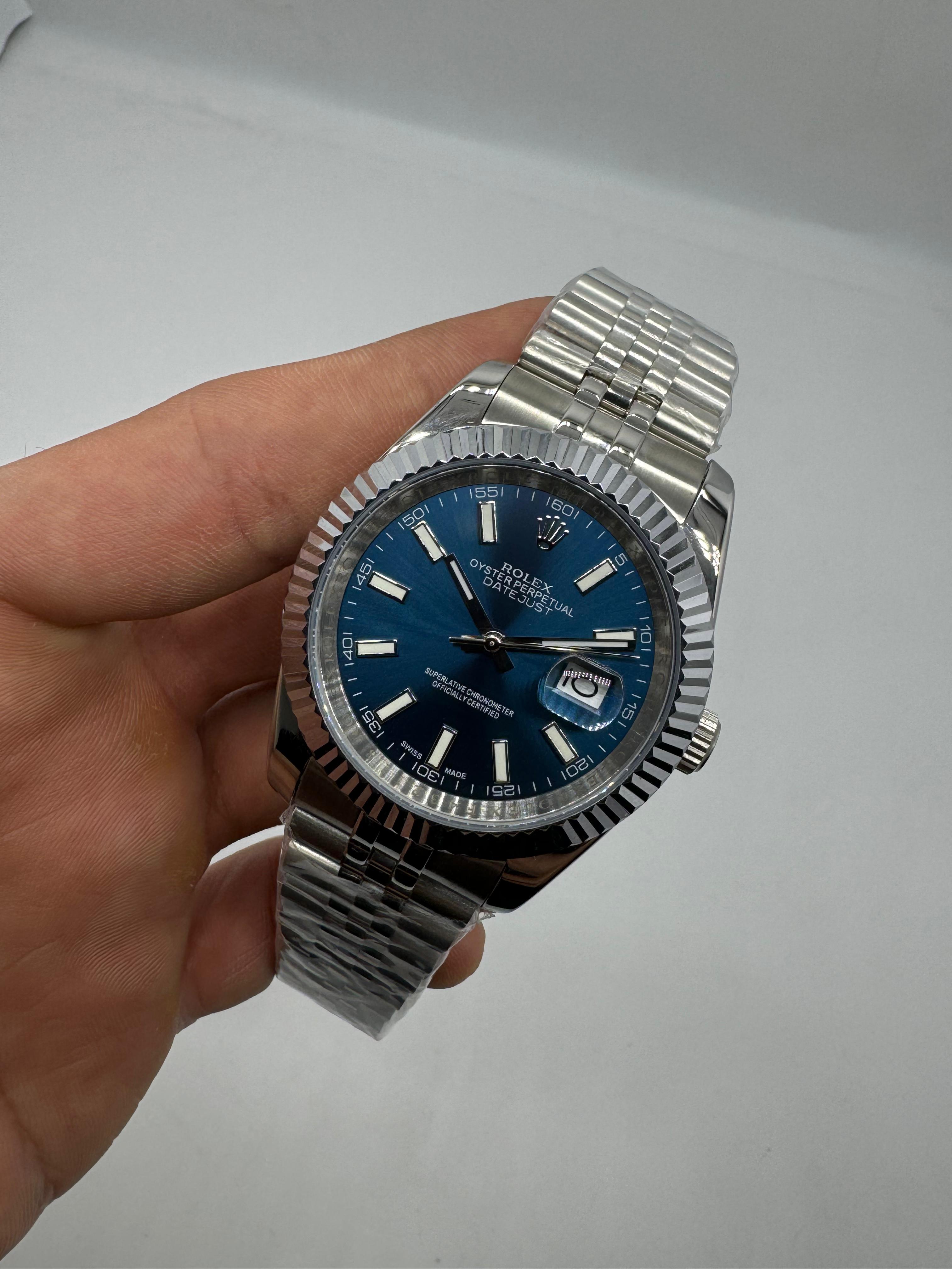 Rolex Datejust Esfera Azul
