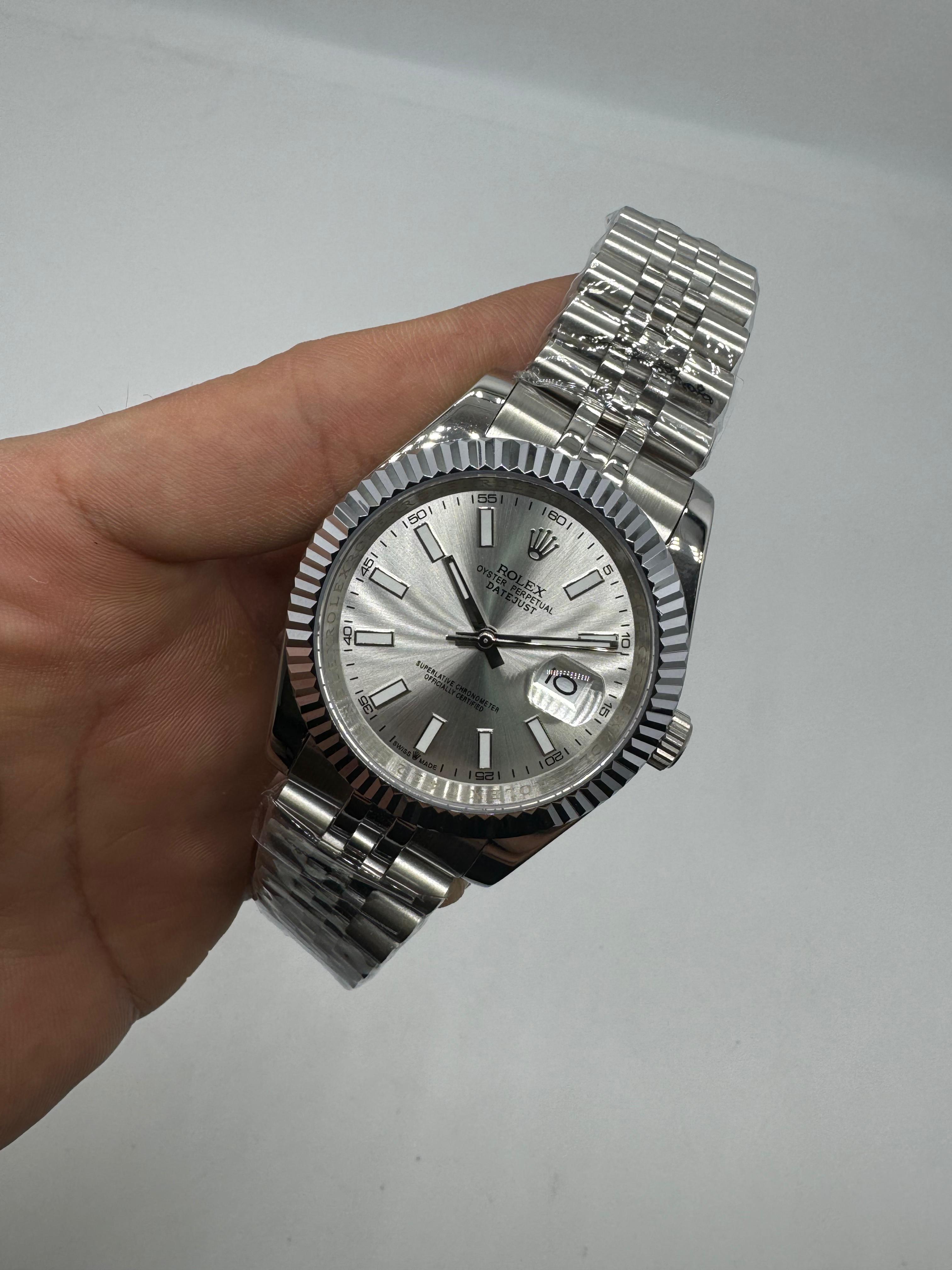 Rolex Datejust Esfera Gris