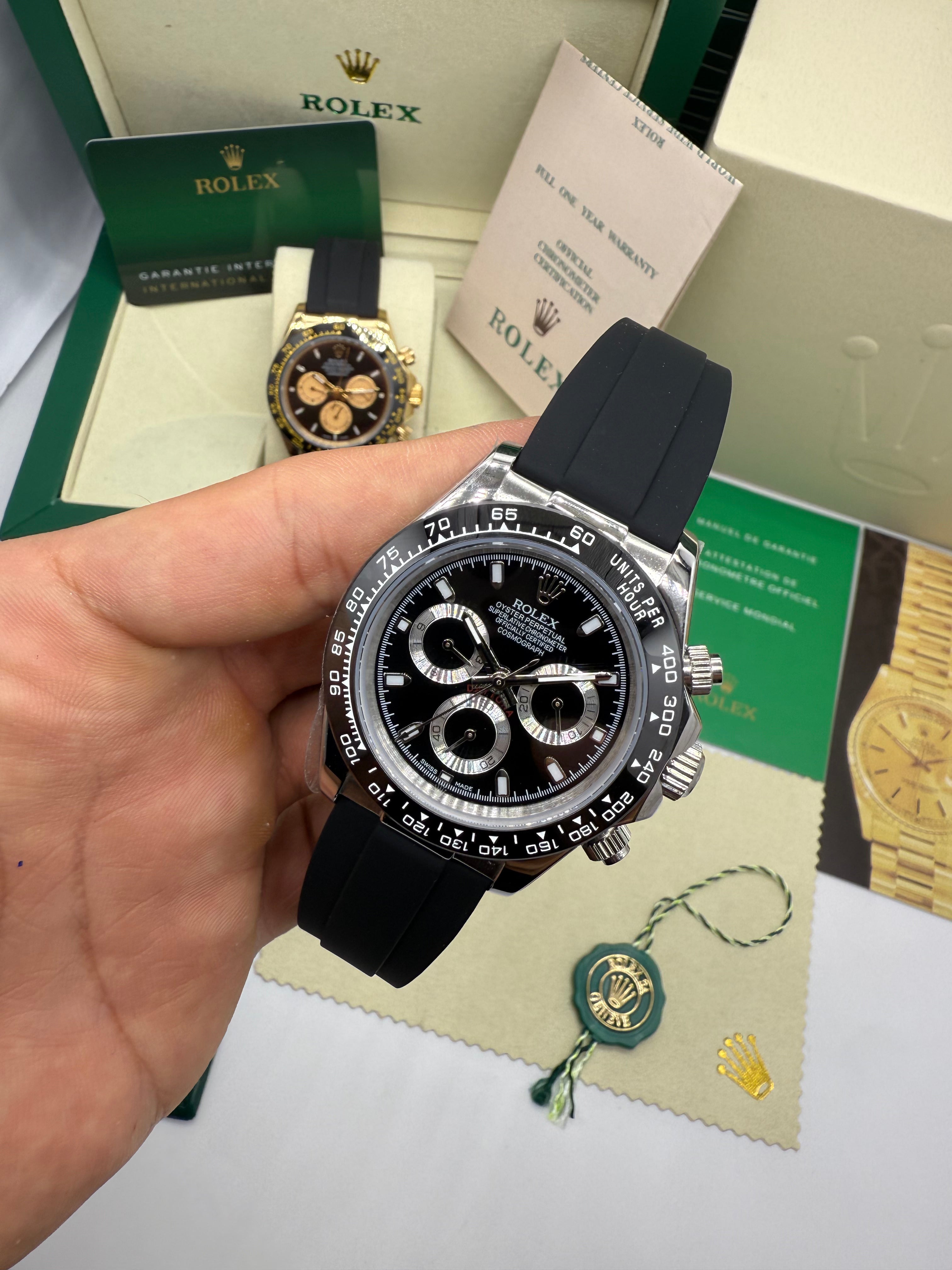 Rolex Cosmograph Daytona Oysterflex Black