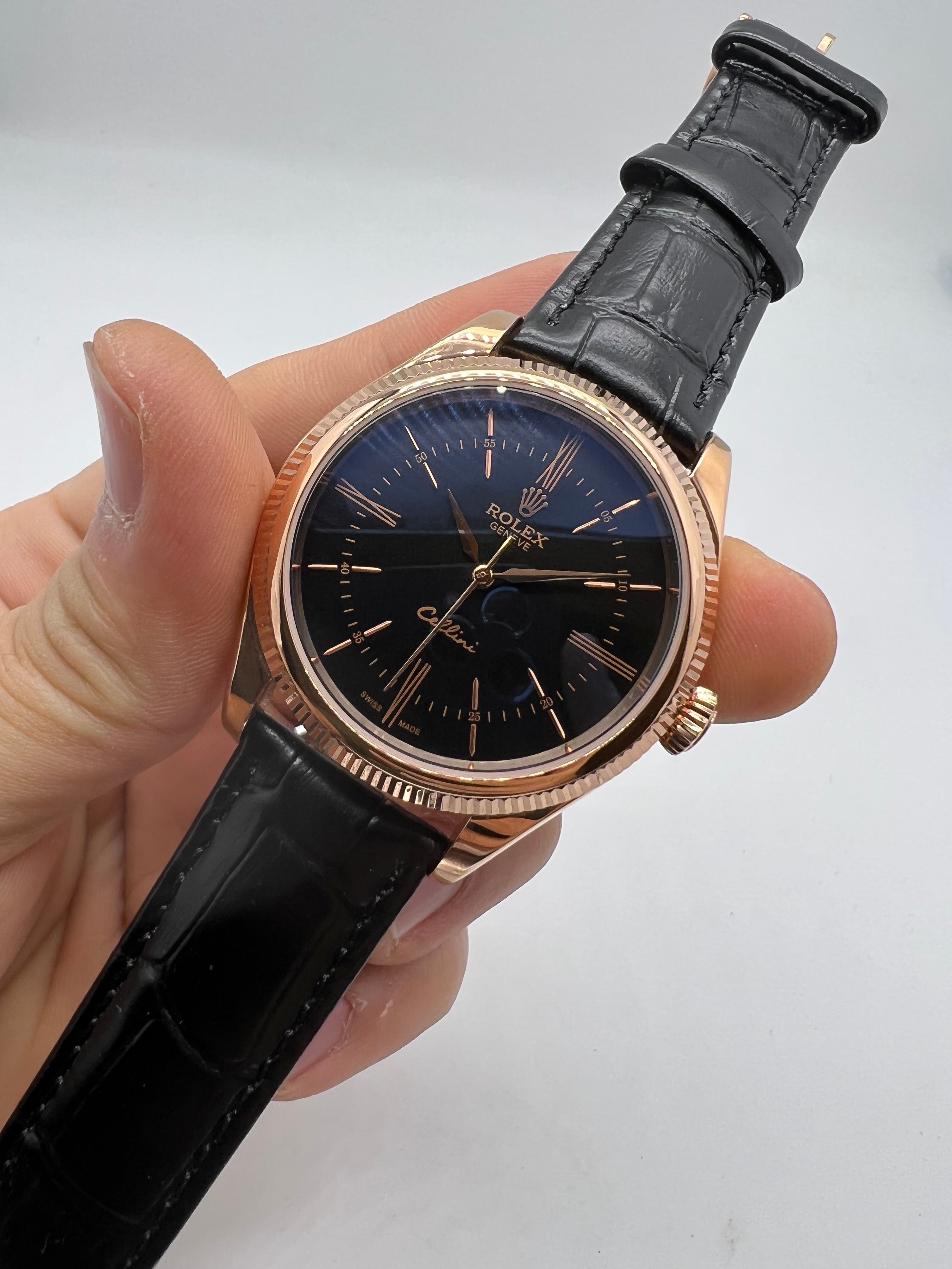 Rolex Cellini Moonphase Gold Everose