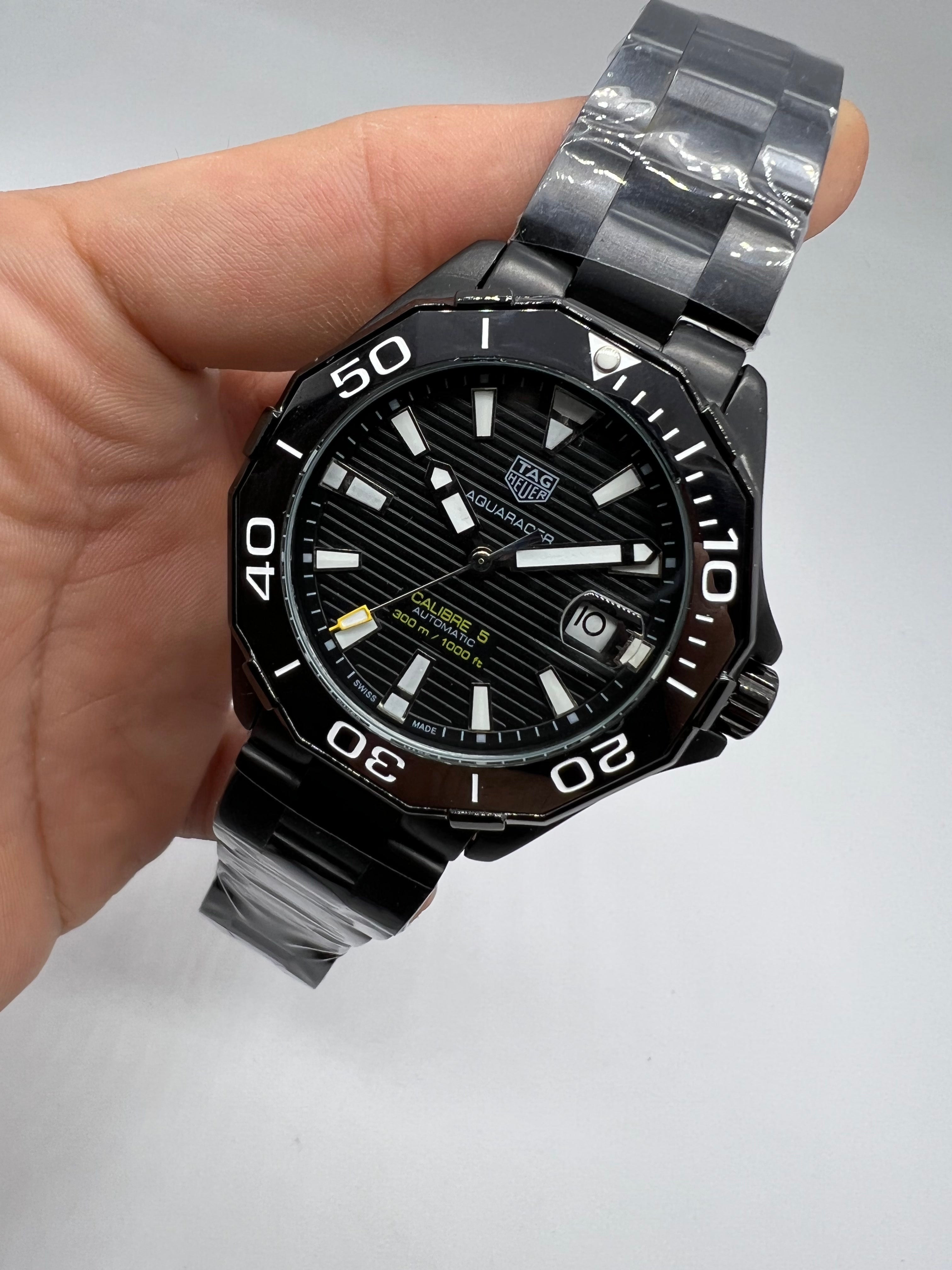 TAG Heuer Aquaracer Calibre 5 Black Dial