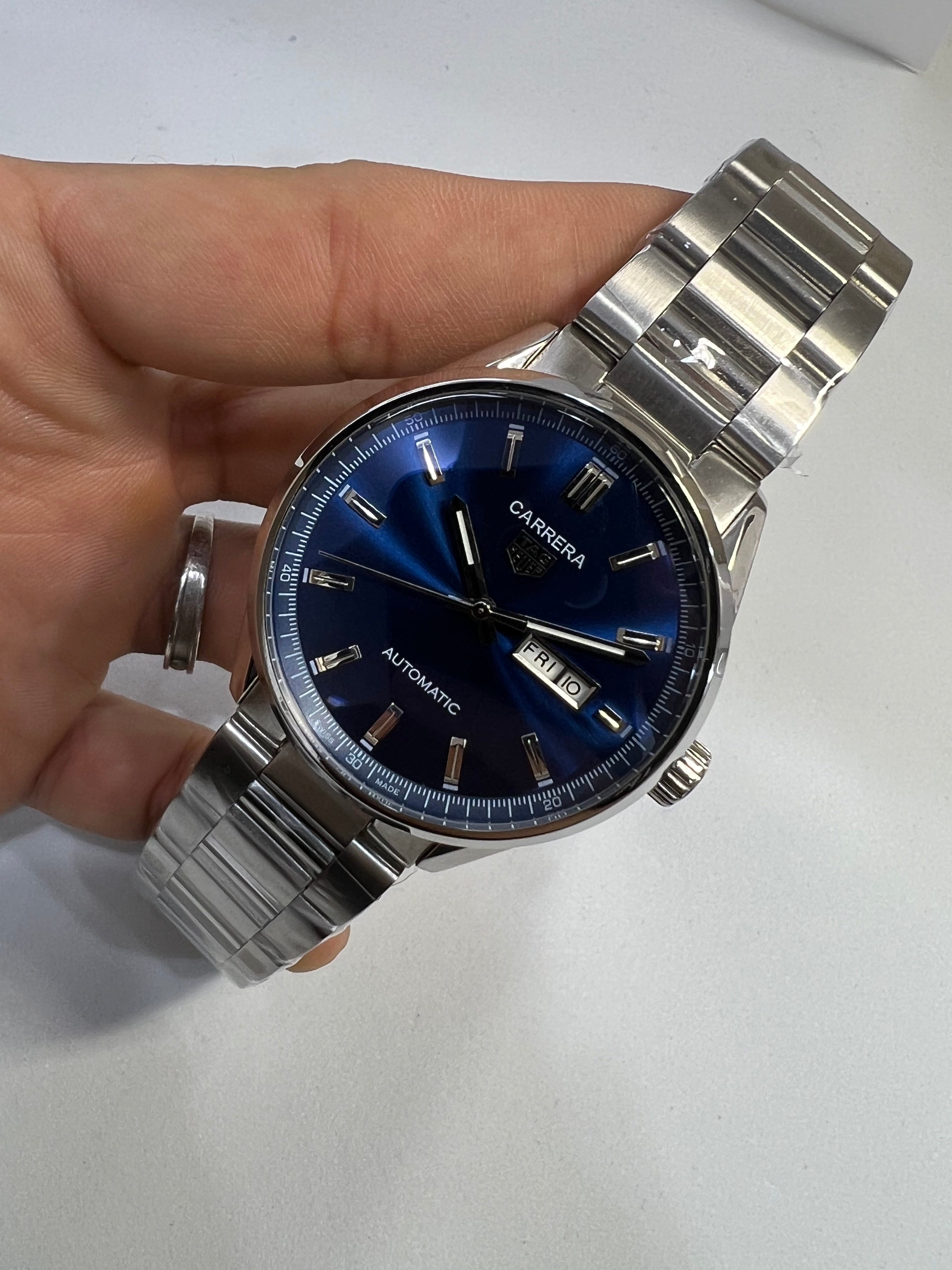 TAG Heuer Carrera Day-Date Blue Dial