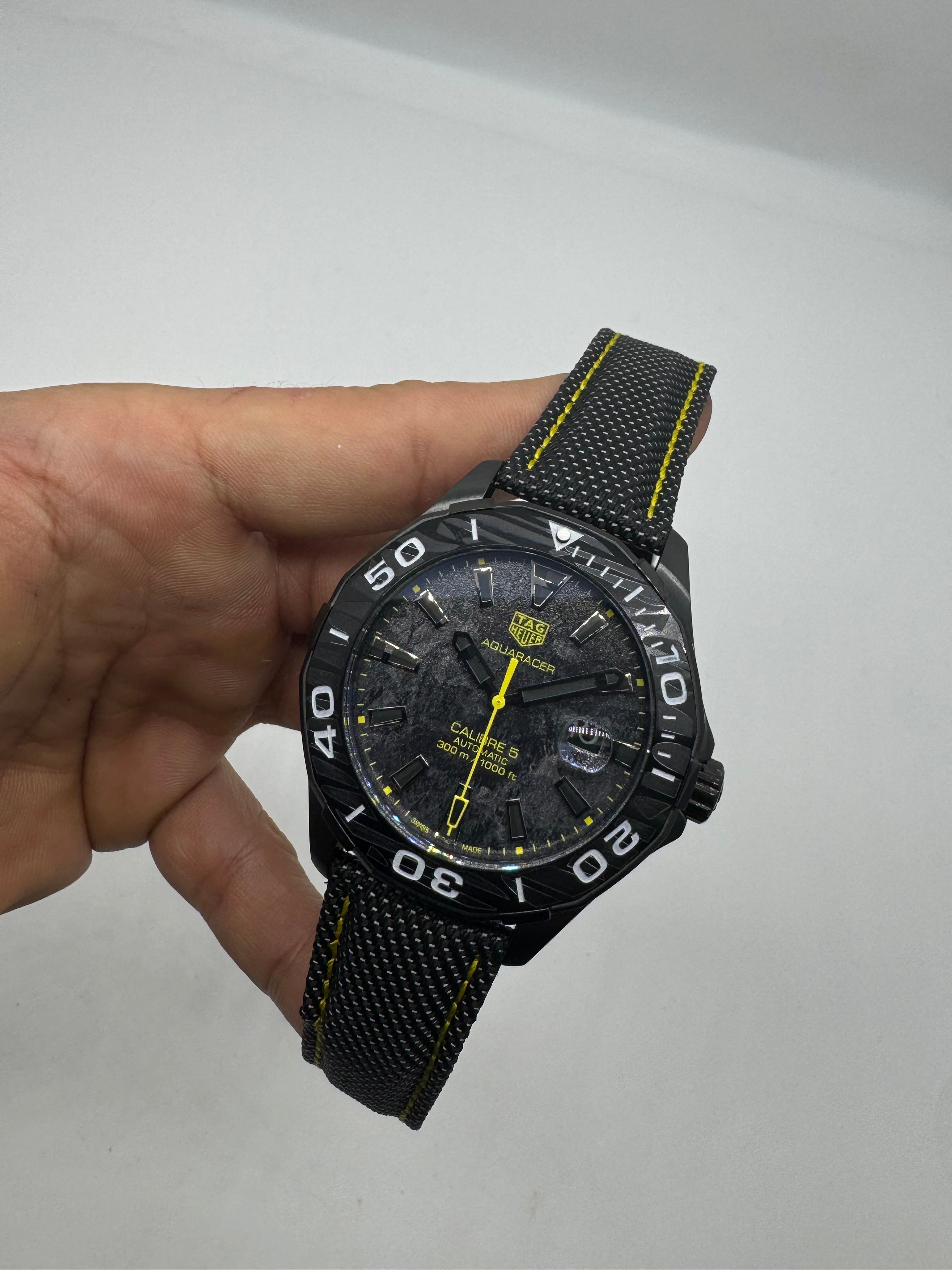 TAG Heuer Aquaracer Professional 300 Calibre 5 Carbon Yellow