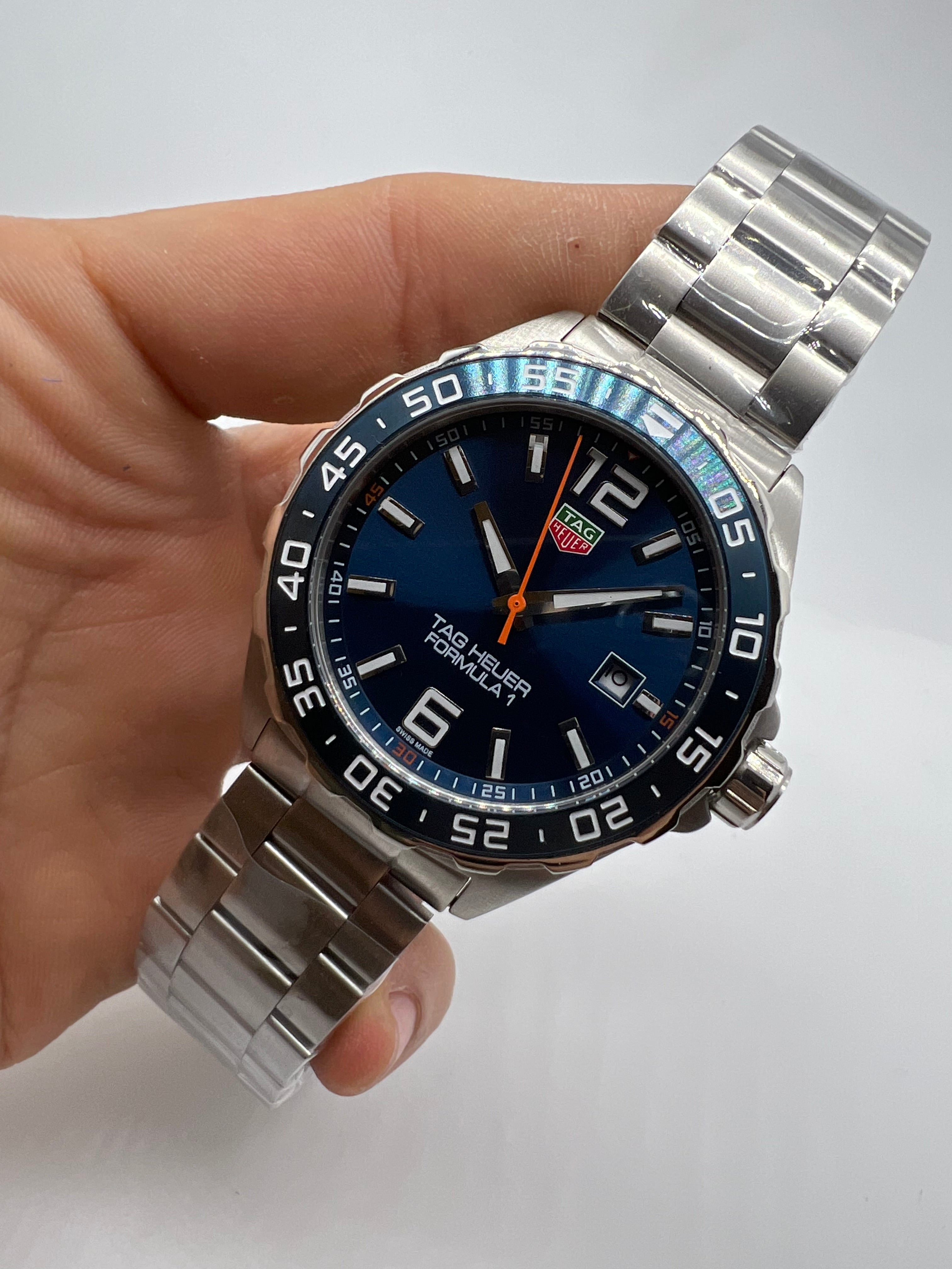 TAG Heuer Formula 1 Blue Black Diver Edition