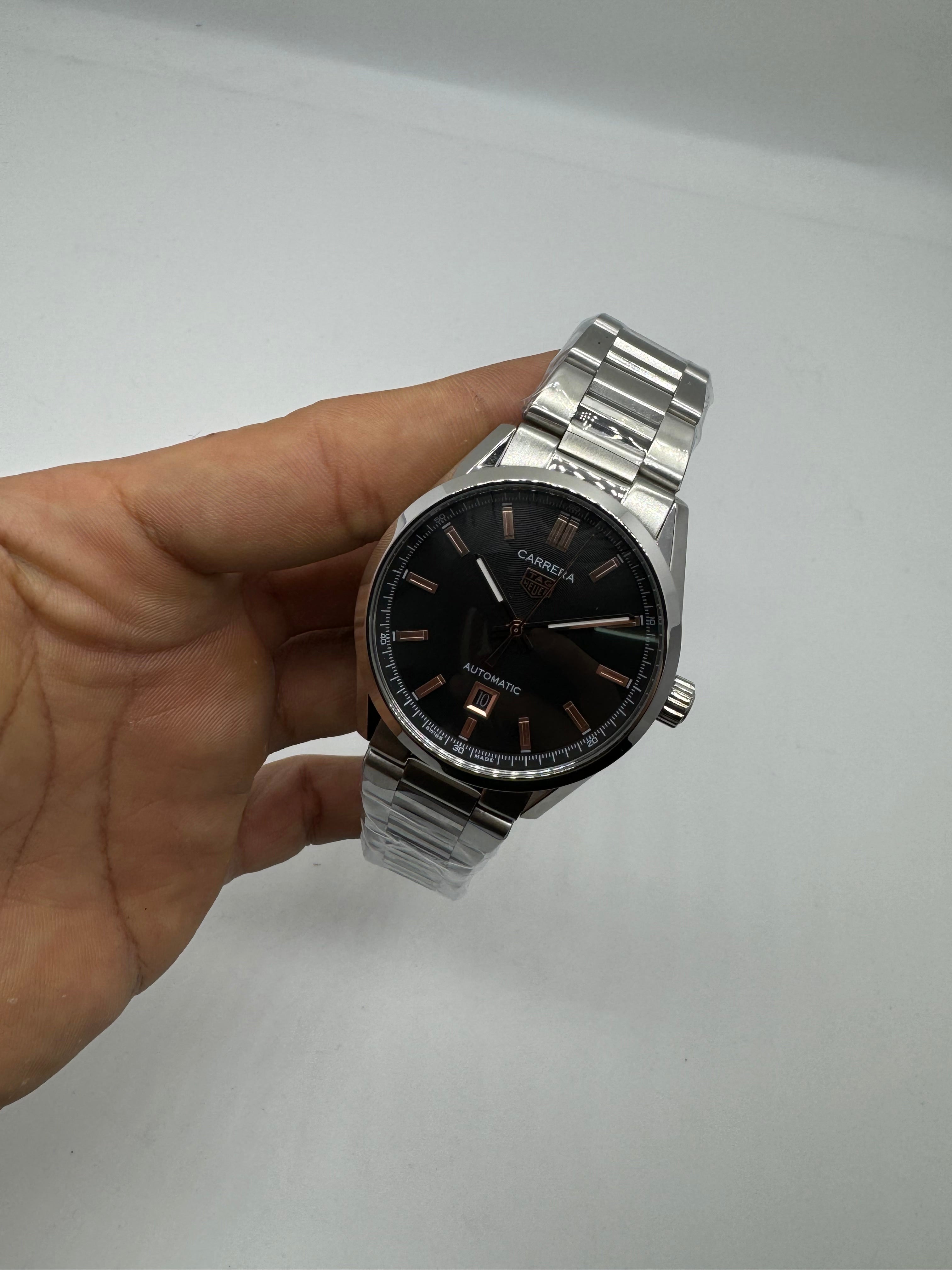 TAG Heuer Carrera Automatic Black Rose Gold