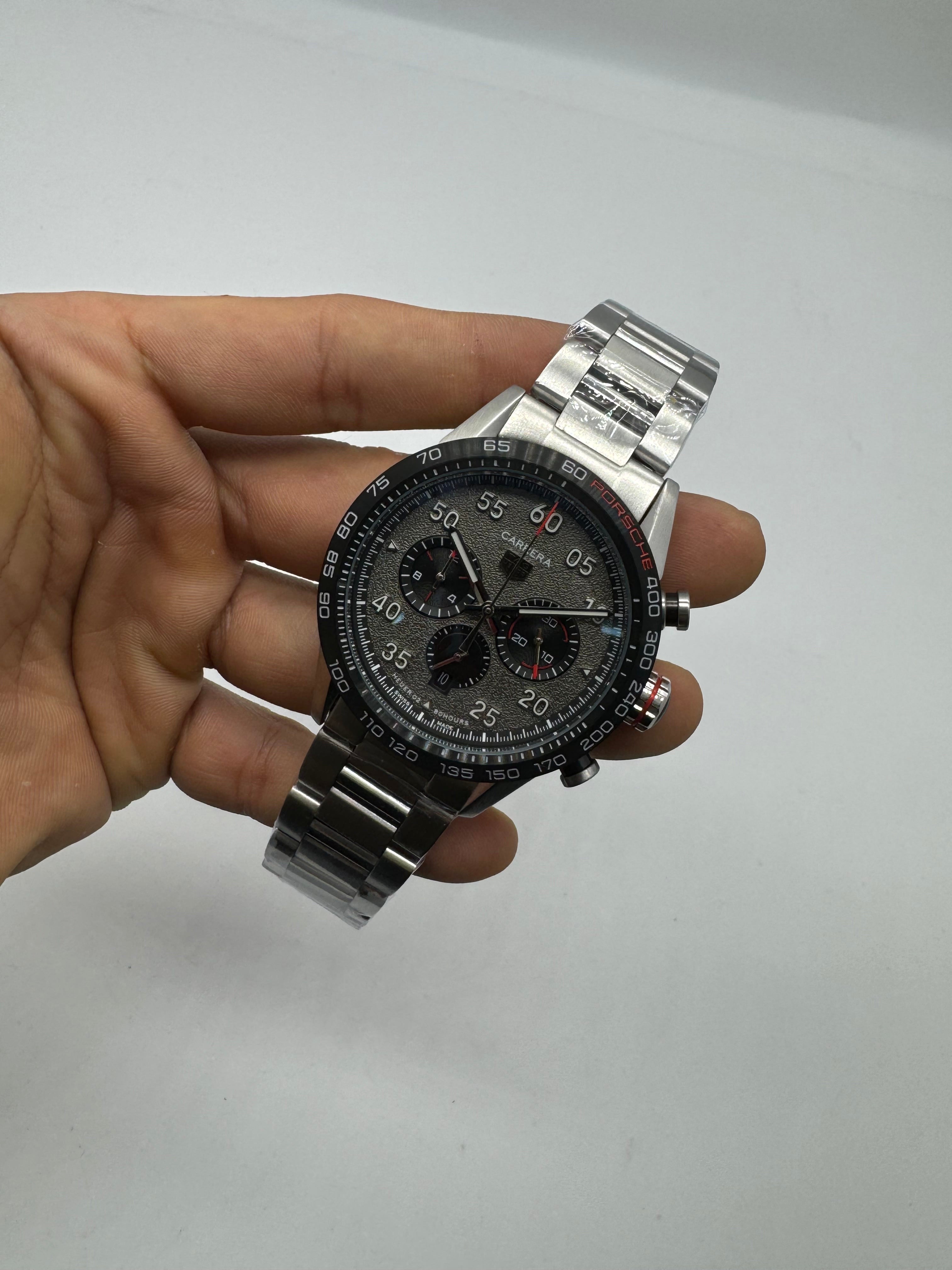 TAG Heuer Carrera Porsche Asphalt Grey Chronograph Special Edition