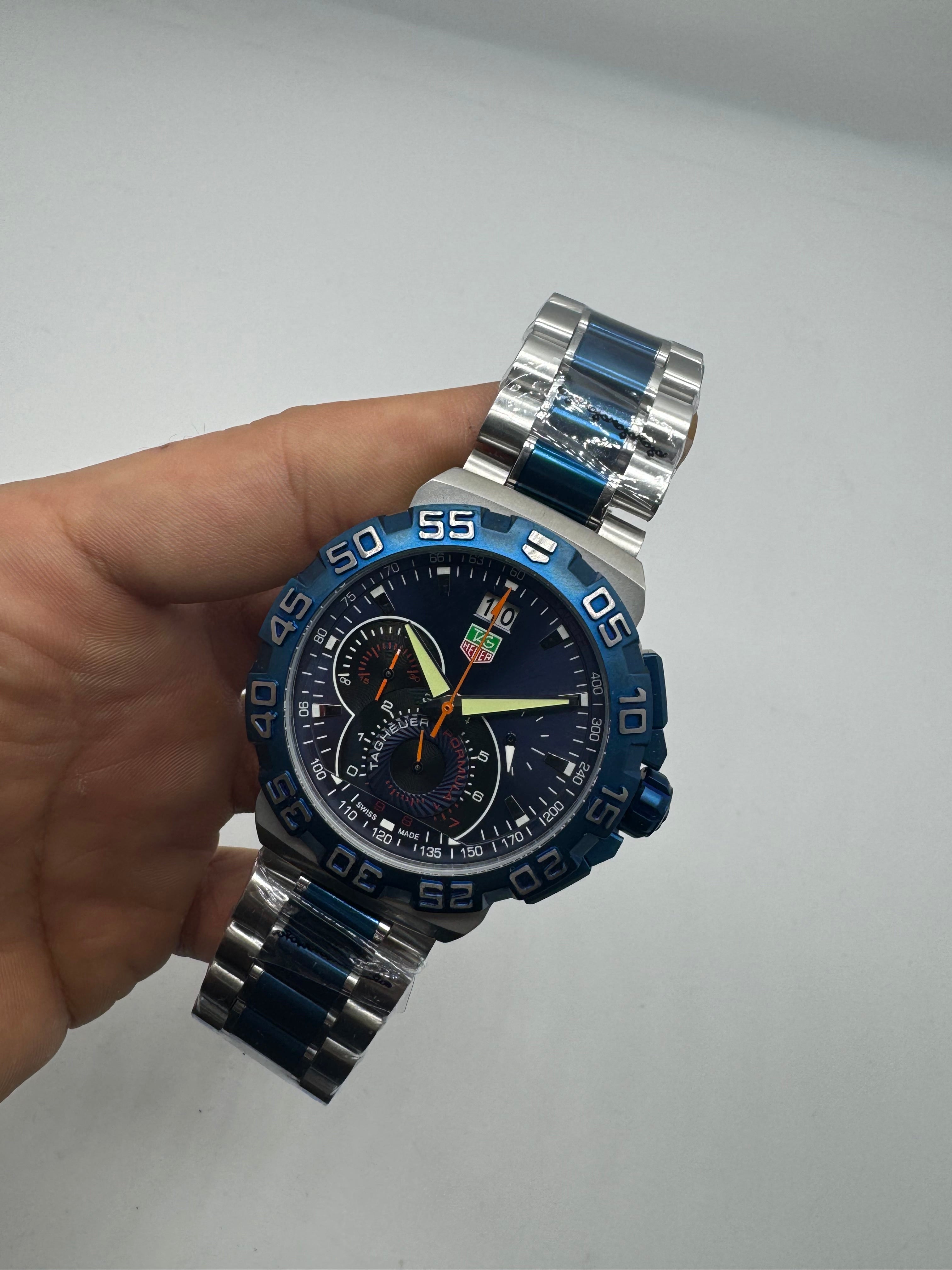 TAG Heuer Formula 1 Chronograph Blue Sunray