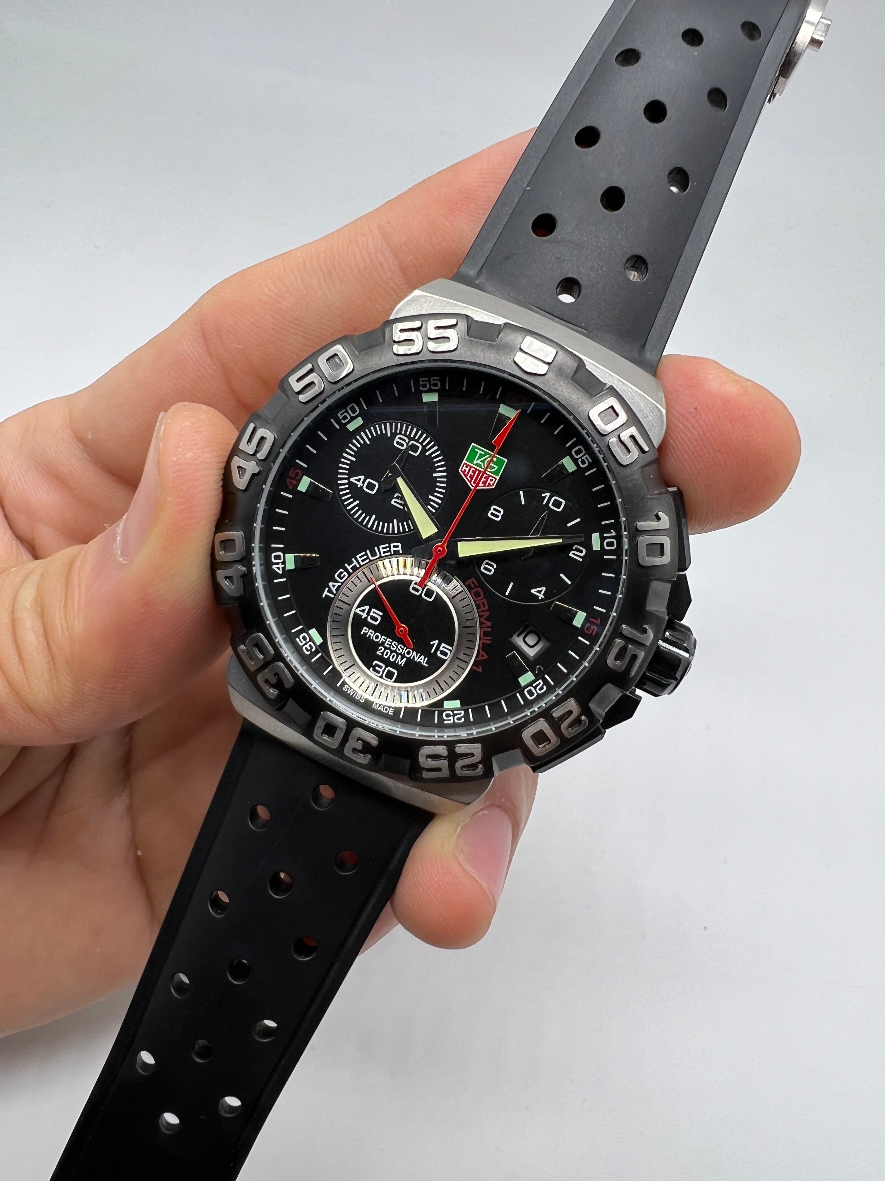 TAG Heuer Formula 1 Professional 200M Cronógrafo Negro