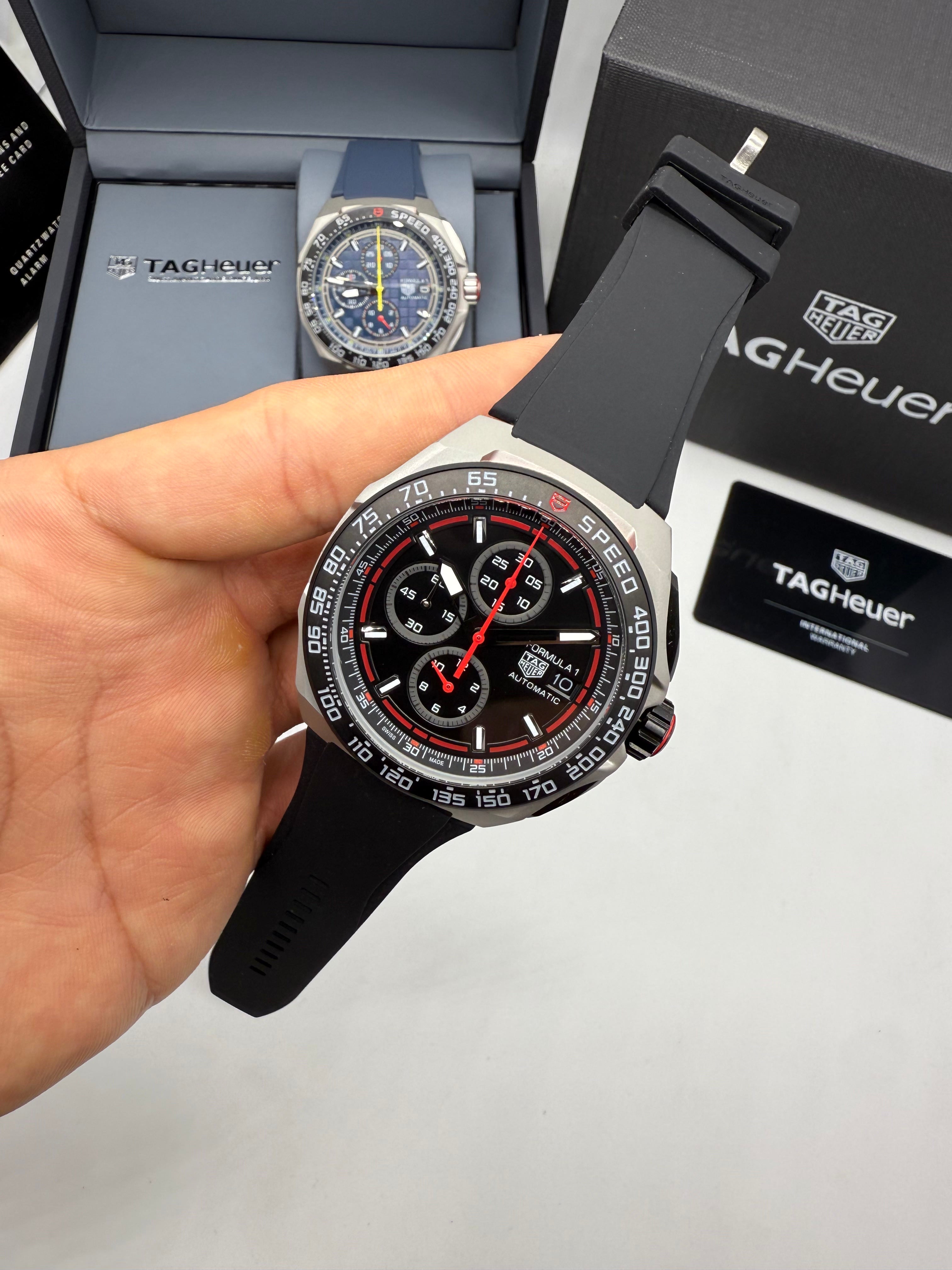 TAG Heuer Formula 1 Automatic Chronograph Black & Red Sport Edition