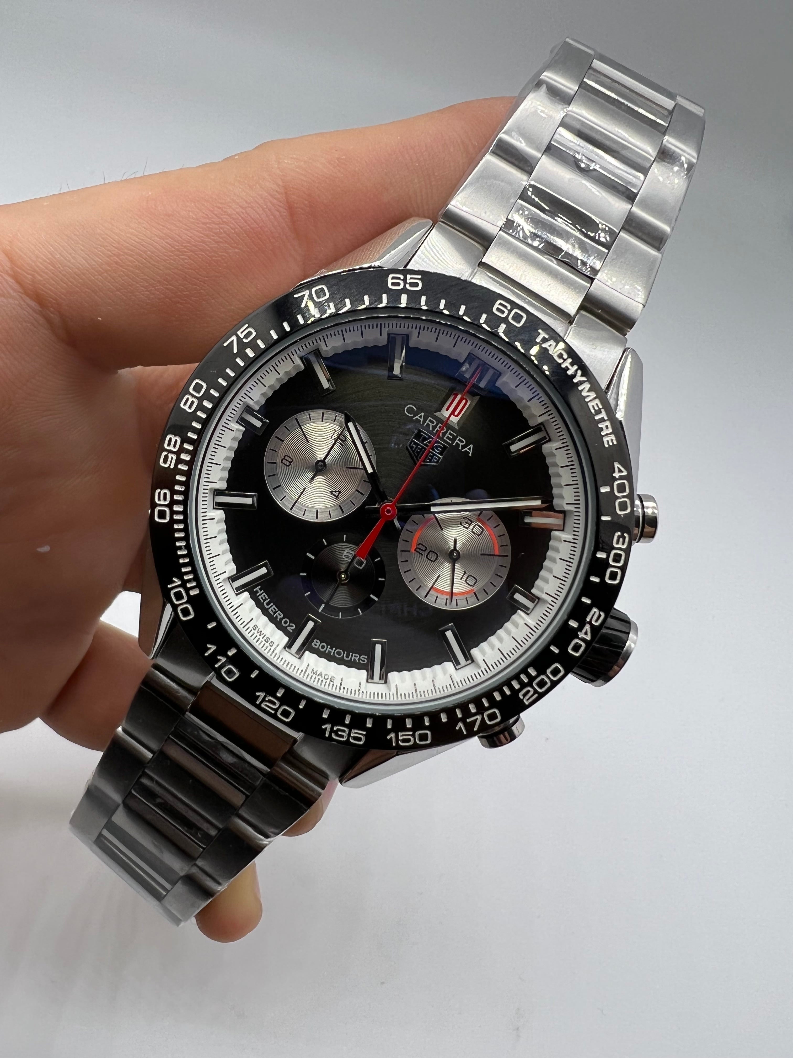 TAG Heuer Carrera Heuer 02 Chronograph 80 Hours Black