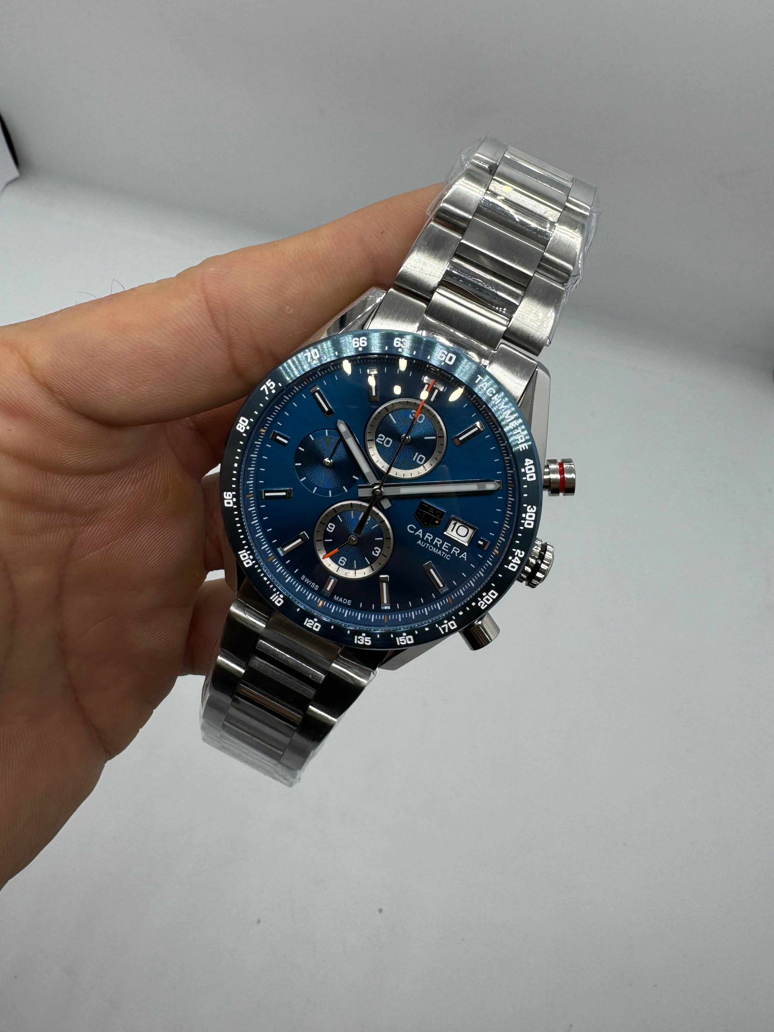 TAG Heuer Carrera Calibre 16 Automatic Chronograph Blue