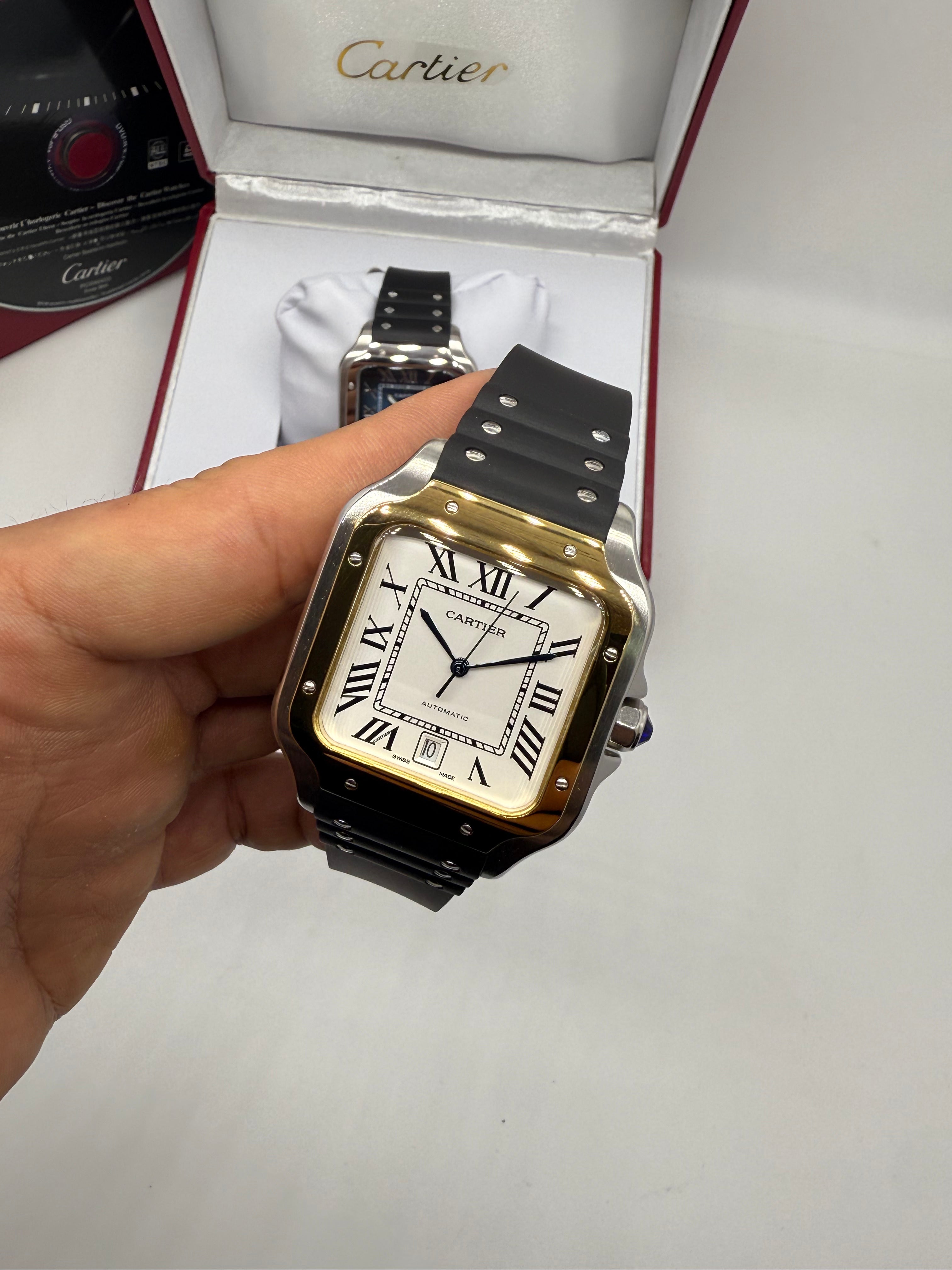 Cartier Santos de Cartier Large (two-tone)