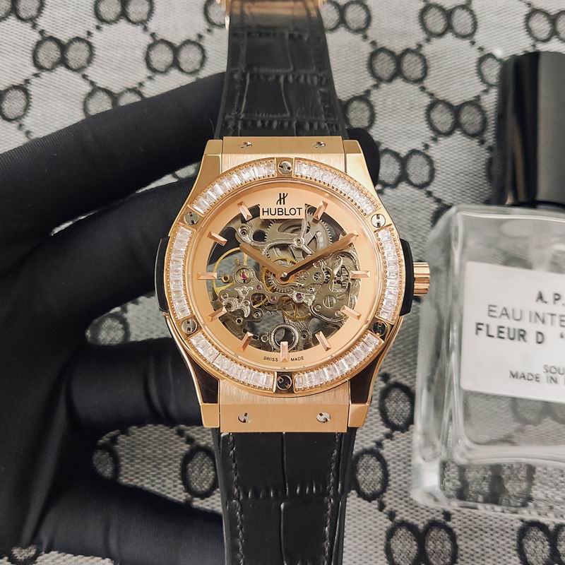 Hublot Classic Fusion Automatic Skeleton Baguette — Hublot