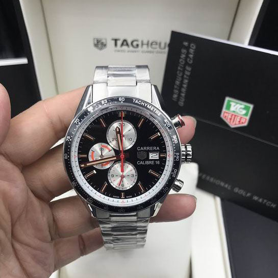 TAG Heuer Carrera Calibre 16 Chronograph — Ref. CV201AP.FC6429