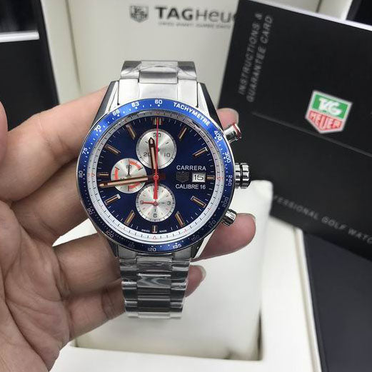 TAG Heuer Carrera Calibre 16 Chronograph — Ref. CV201AP.FC6429 — Tag Heuer