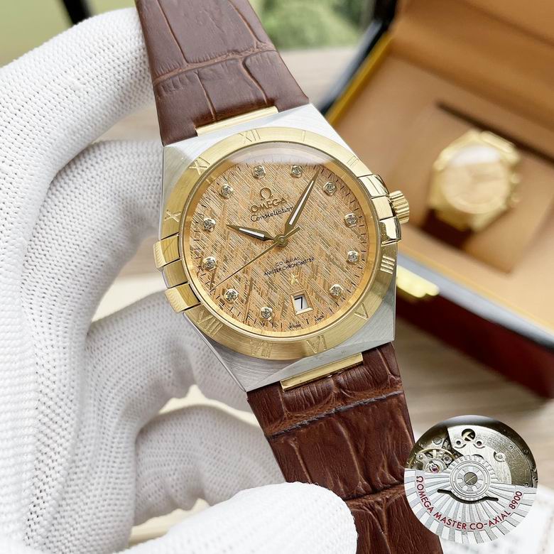 Omega Constellation Co-Axial Master Chronometer “Wood Textured Dial” – Edición Fantasy