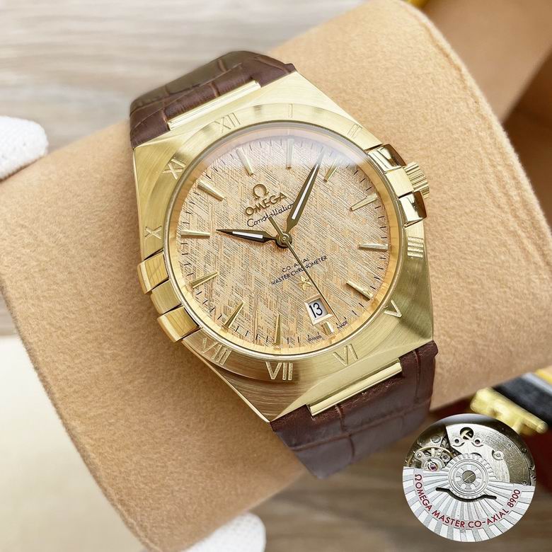 Omega Constellation Co-Axial Master Chronometer “Wood Textured Dial” – Edición Fantasy — Omega