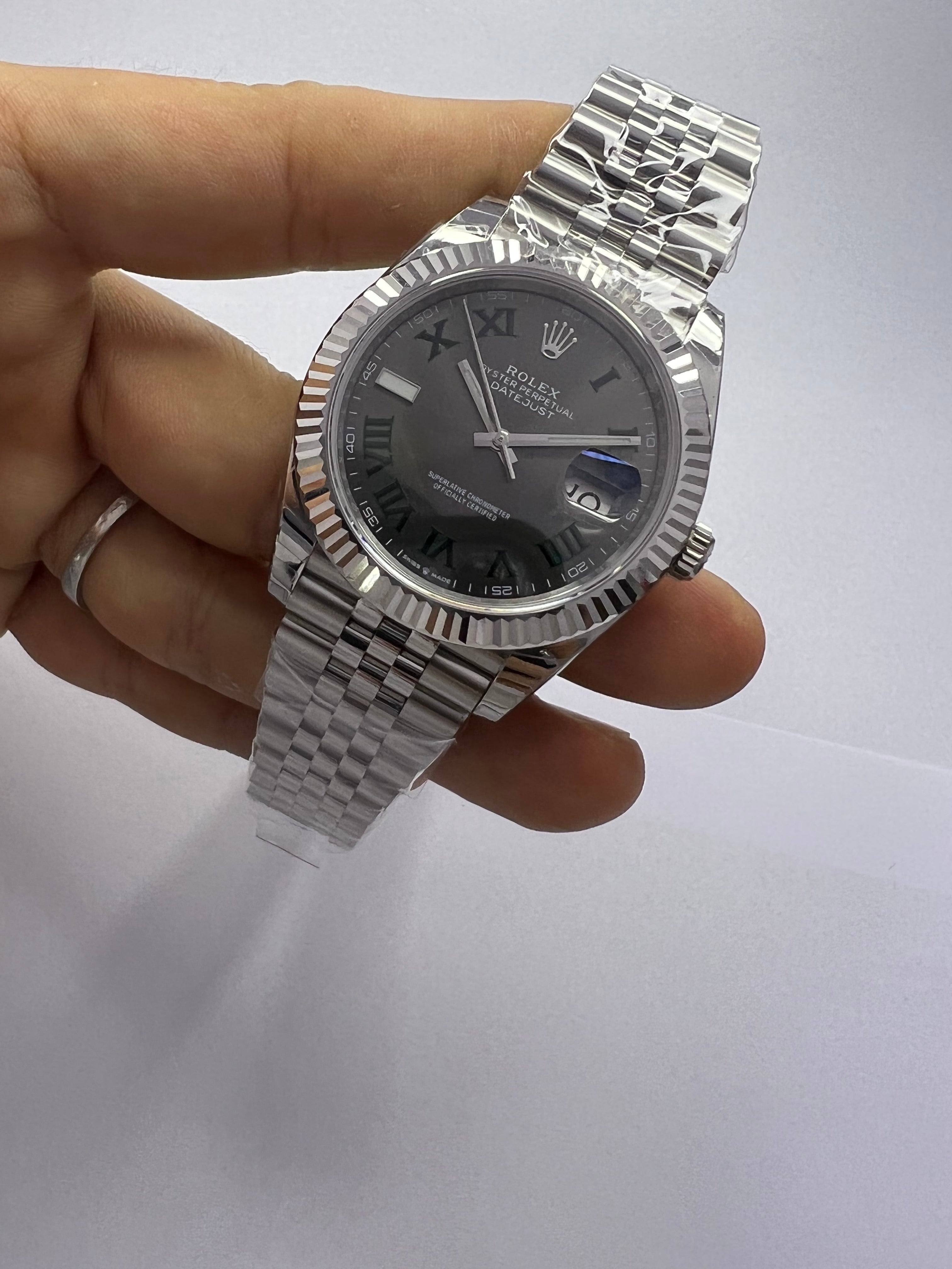 Rolex Datejust – Esfera “Wimbledon” gris