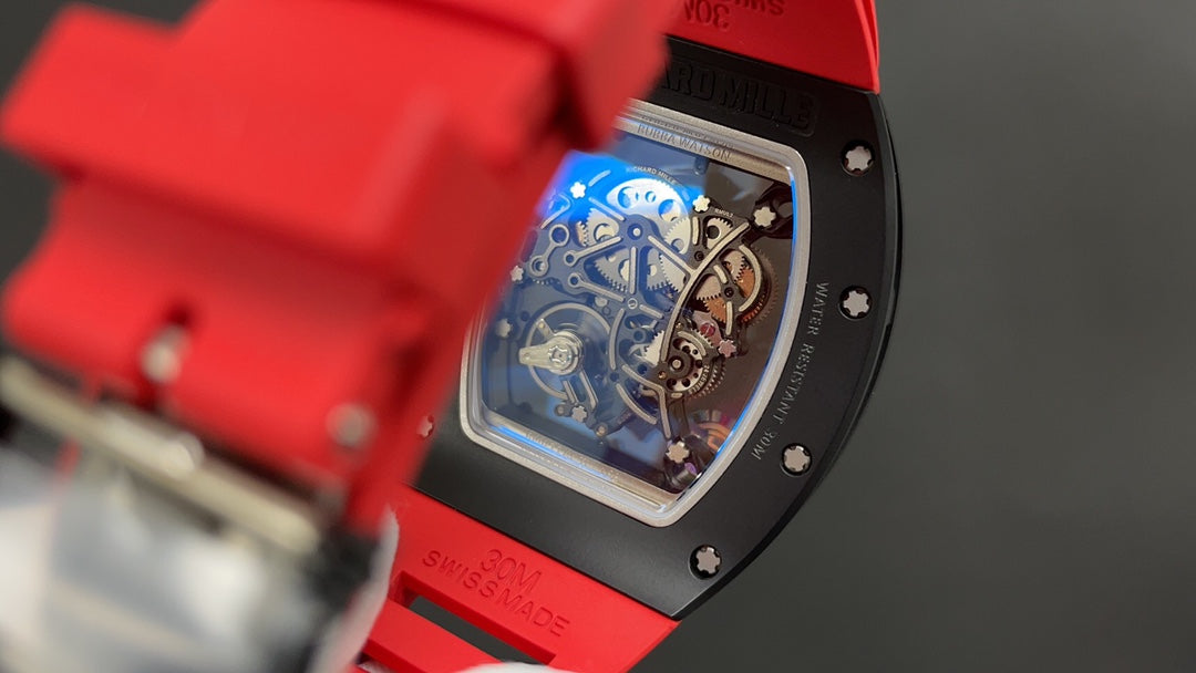 Richard Mille RM 35-02 “Rafael Nadal” – Edición Negro/Rojo Skeleton — Richard Mille