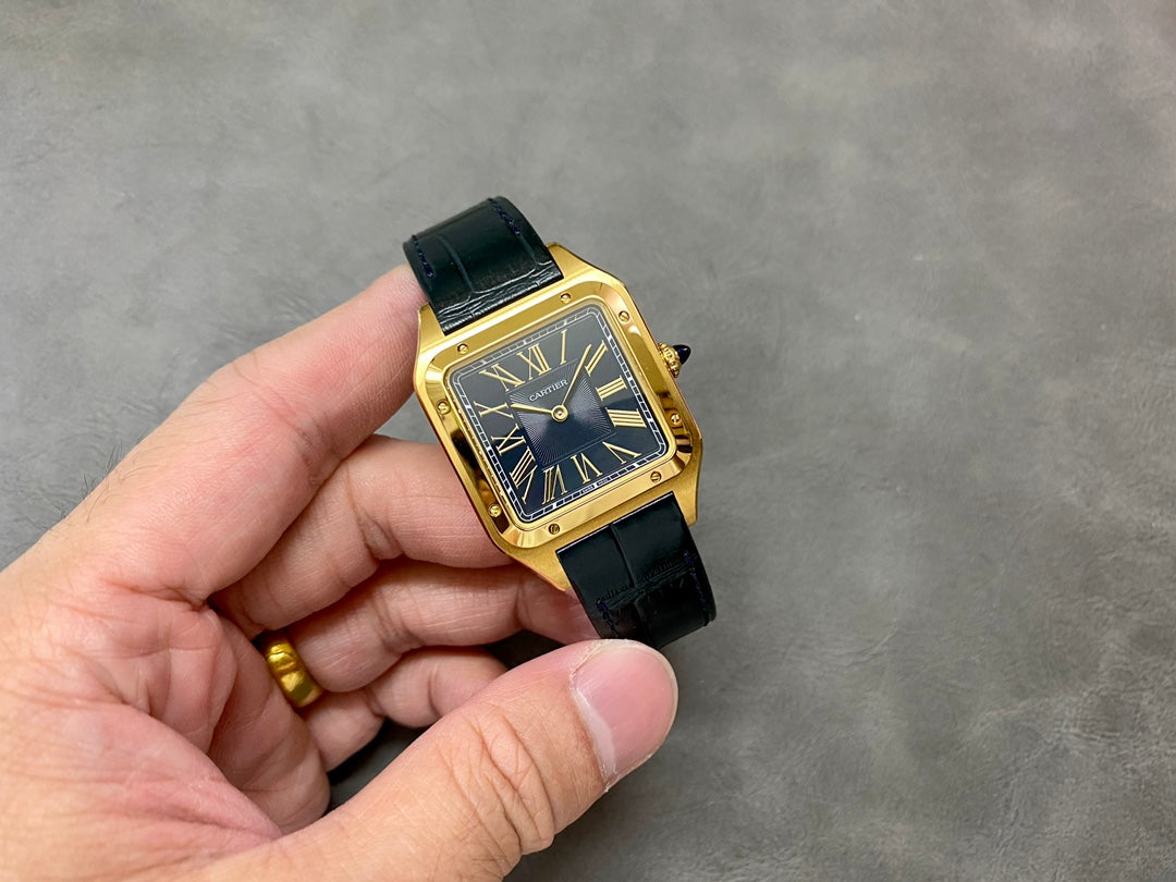 Cartier Santos Dumont Large Model Ref. WSSA0021 (versión oro amarillo) — Cartier