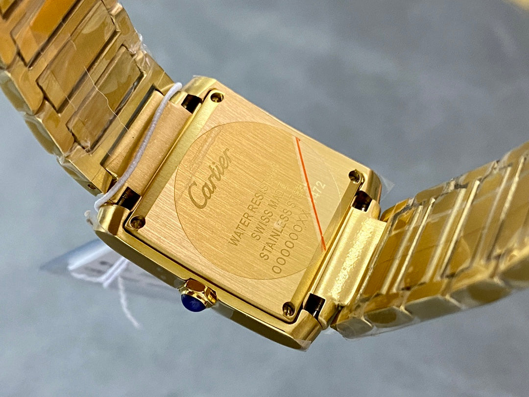Cartier Tank Française Small Model (oro amarillo 18k) — Cartier