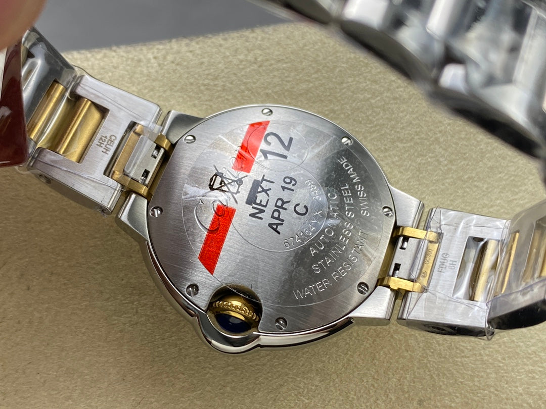 Cartier Ballon Bleu de Cartier 36mm Automatic (acero y oro amarillo) — Cartier