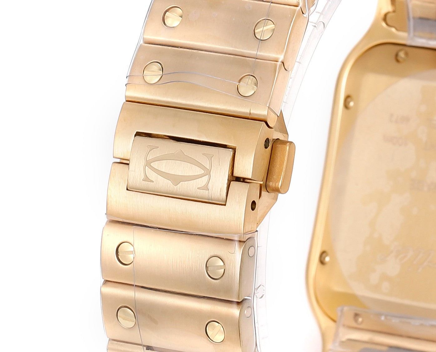 Cartier Santos (versión pavé en oro) — Cartier