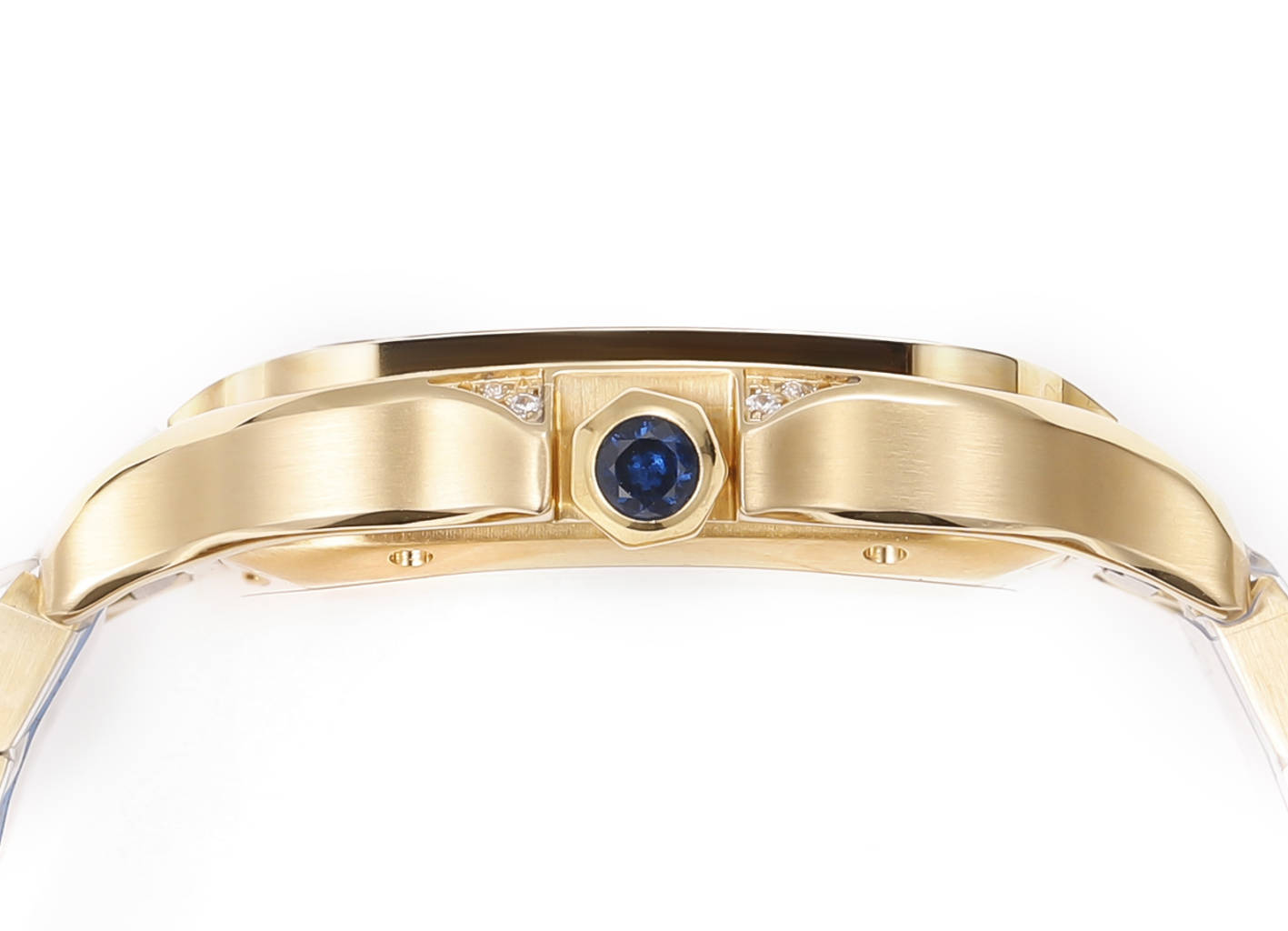 Cartier Santos (versión pavé en oro) — Cartier
