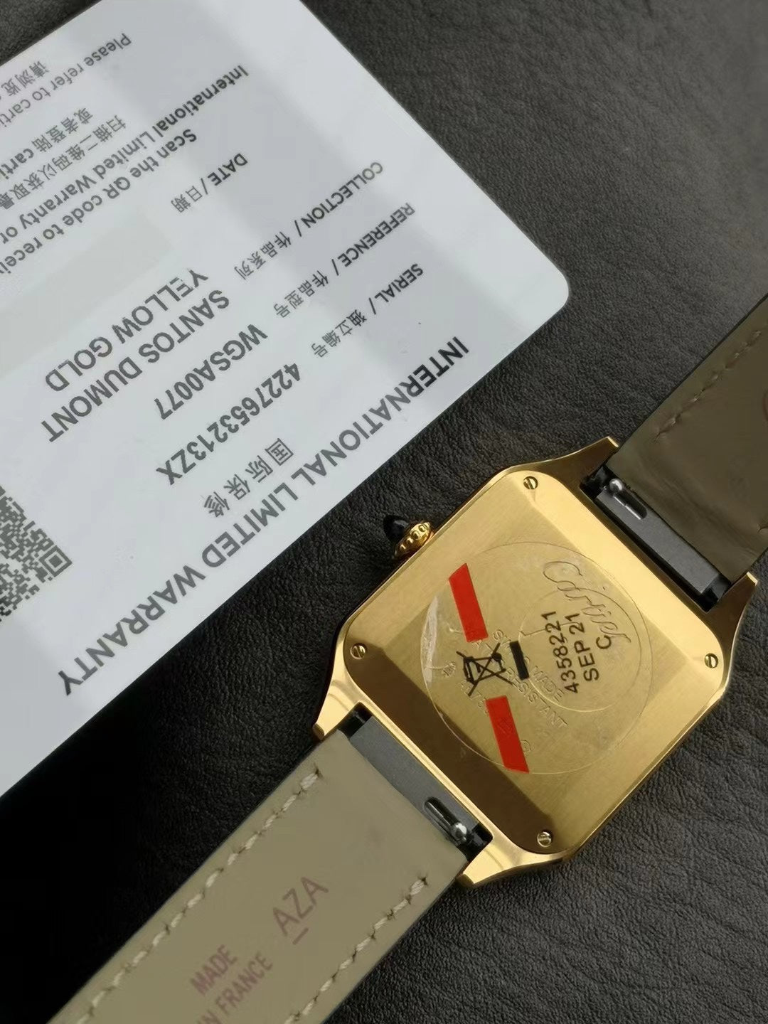 Cartier Santos Dumont (oro amarillo) — Cartier