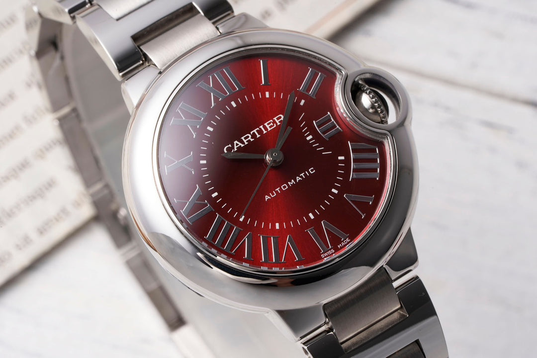 Cartier Ballon Bleu (esfera roja)