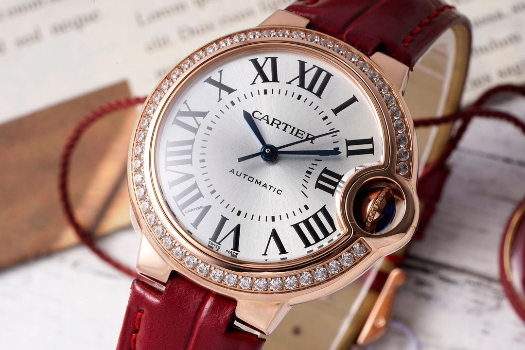 Cartier Ballon Bleu (oro rosa con diamantes) — Cartier