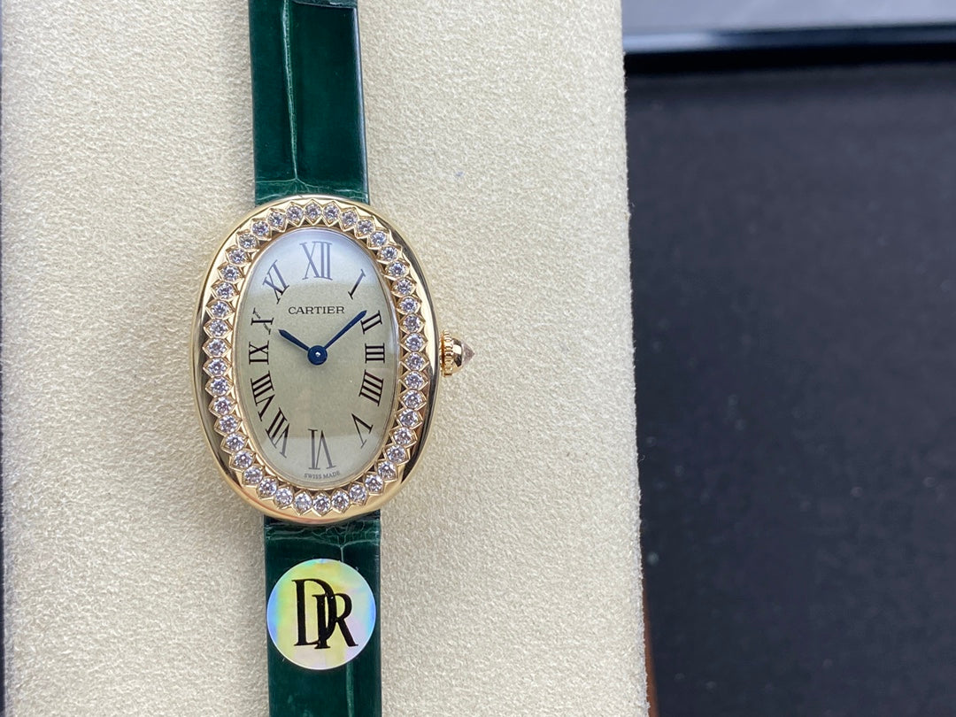 Cartier Baignoire (oro con diamantes)