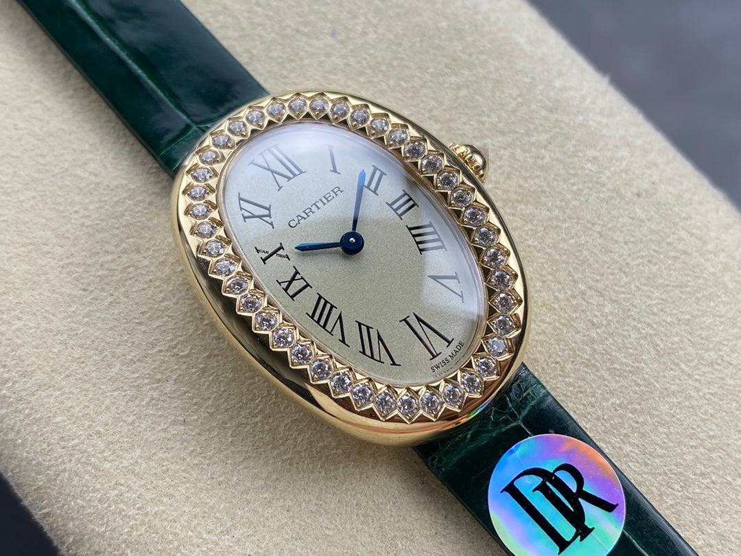 Cartier Baignoire (oro con diamantes) — Cartier