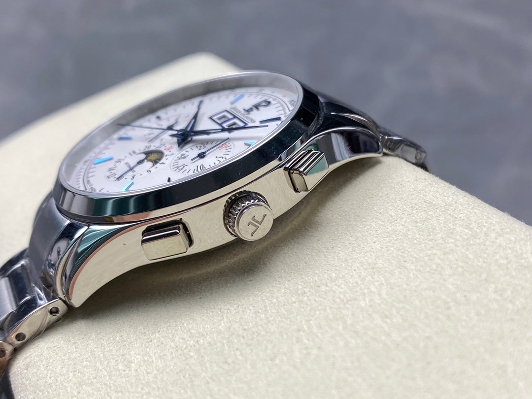 Jaeger-LeCoultre Master Control Chronograph Calendar (acero, esfera plateada) — Jaeger-LeCoultre
