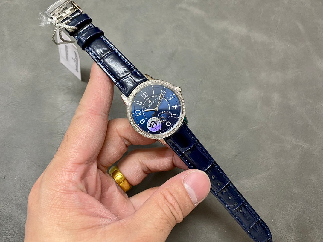 Jaeger-LeCoultre Rendez-Vous Night & Day – Esfera azul con diamantes — Jaeger-LeCoultre