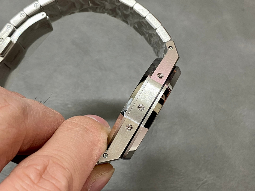 Audemars Piguet Royal Oak Perpetual Calendar “Salmon” en Acero — Audemars Piguet