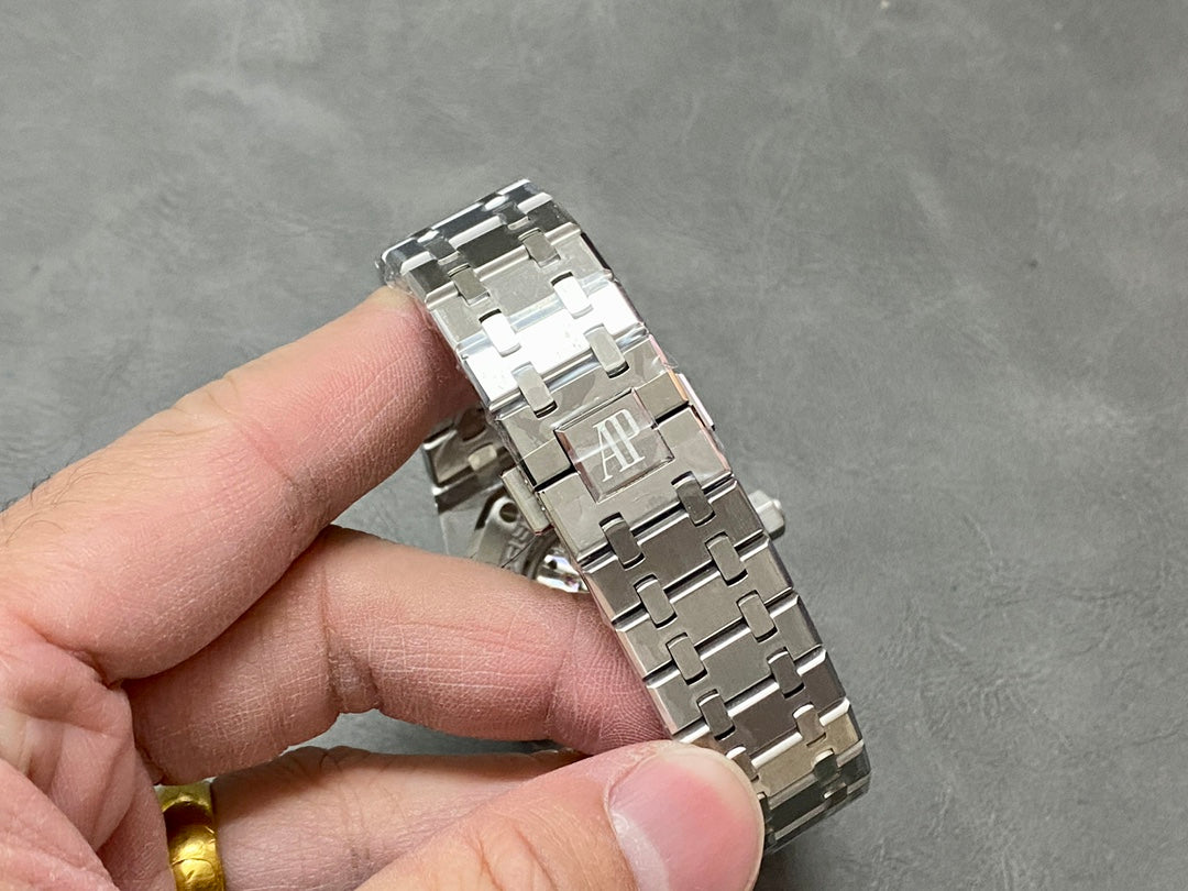 Audemars Piguet Royal Oak Perpetual Calendar “Salmon” en Acero — Audemars Piguet
