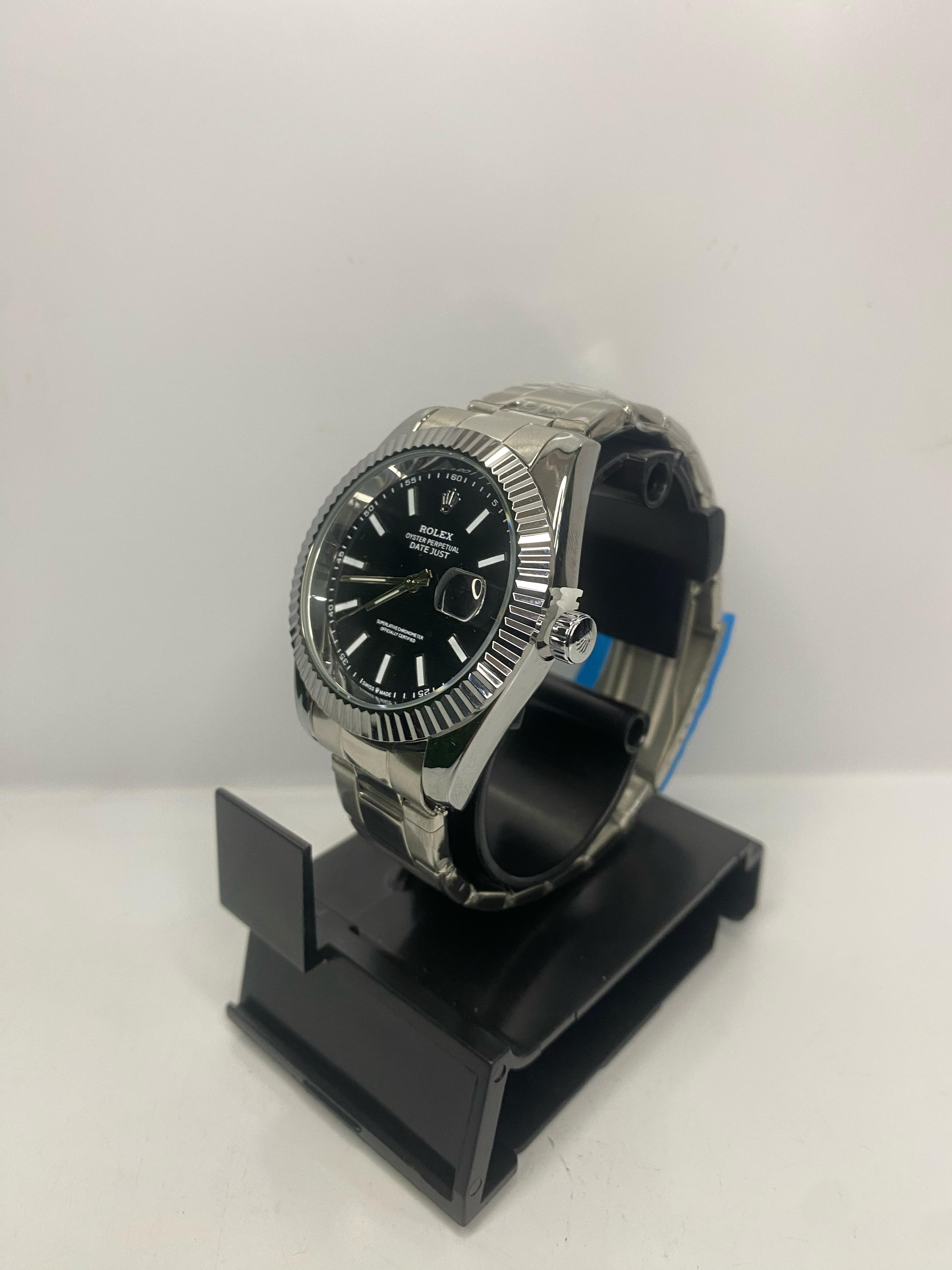 Rolex Datejust Silver — Rolex