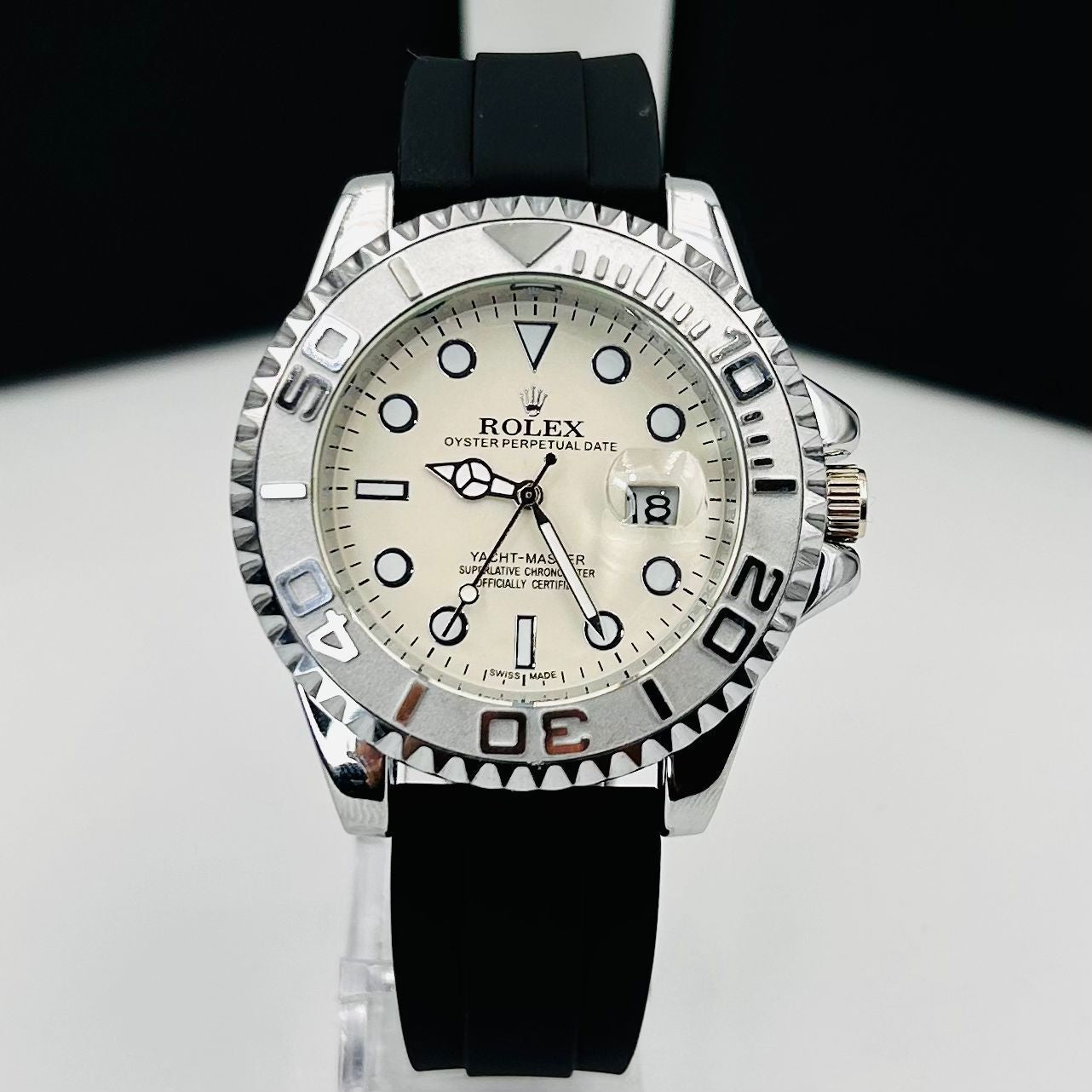 Rolex YACHT MASTER goma white