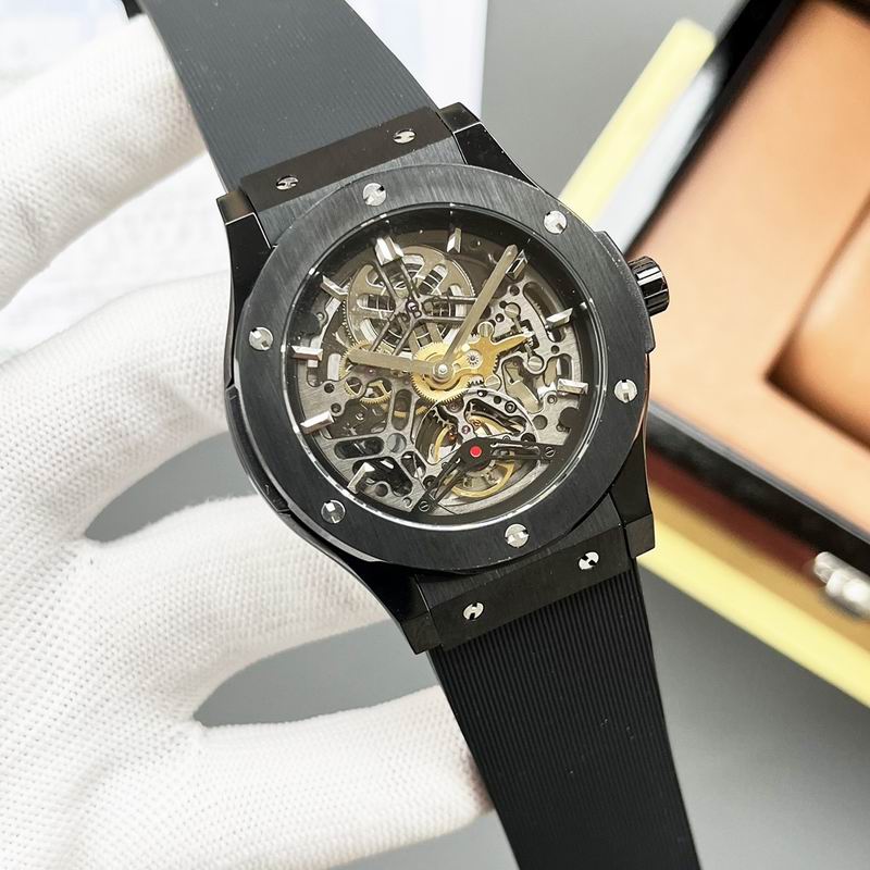 Hublot Classic Fusion Skeleton Black Ceramic — Hublot