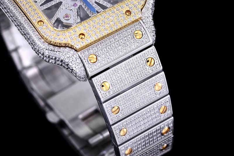 Cartier Santos de Cartier Skeleton Ref WHSA0015 — Cartier