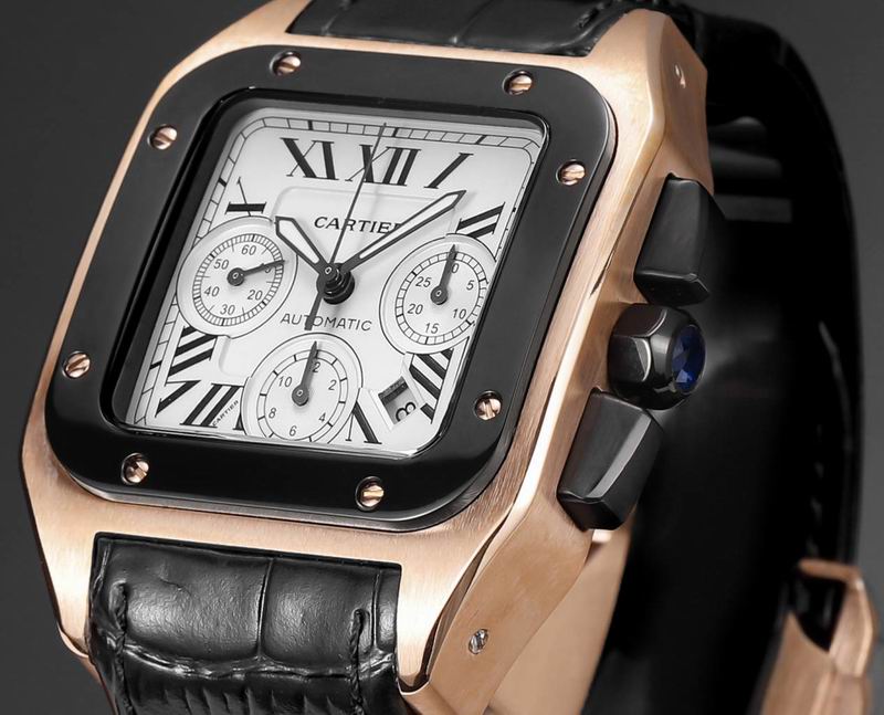 Cartier Santos 100 Chronograph Ref W2020008 — Cartier
