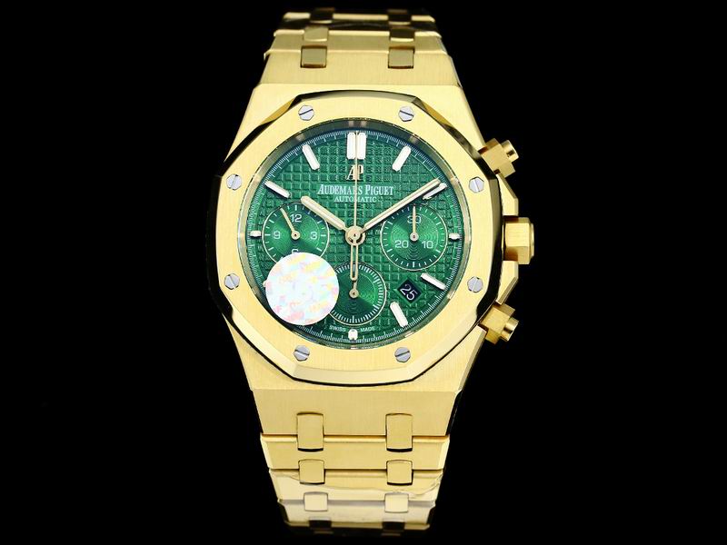 Audemars Piguet Royal Oak Chronograph – Oro Amarillo con Esfera Verde