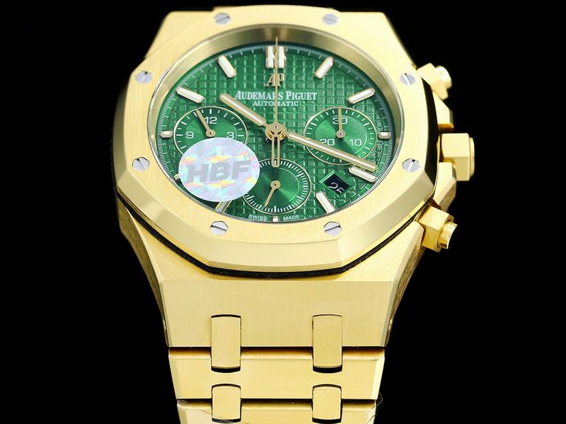 Audemars Piguet Royal Oak Chronograph – Oro Amarillo con Esfera Verde — Audemars Piguet